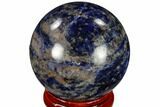 Polished Sodalite Sphere #116156-1